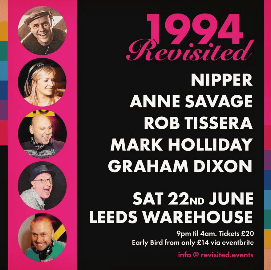 1994 Revisited NIPPER/ANNE SAVAGE/ROB TISSERA/M.HOLLIDAY/G.DIXON
