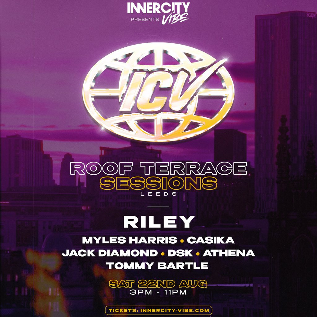 INNERCITY VIBE: Roof Terrace Sessions with Riley